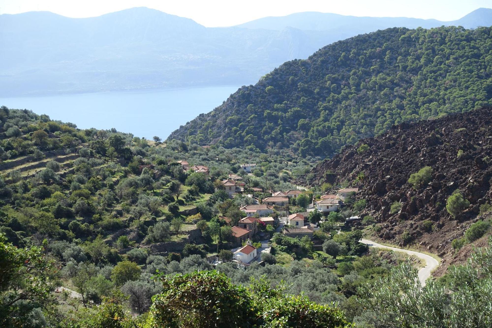 Studio In Villa In Kalloni Direkt Am Meer 외부 사진